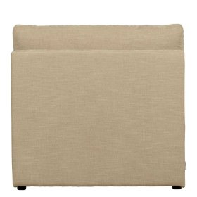 Einsitzer Couch Pilamonia in Beige Modulsofa Element – Ansicht 7