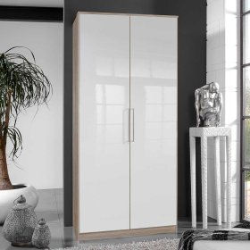 Kleiderschrank Jugendzimmer Fashiona mit Hochglanz Front Made in Germany – Ansicht 2