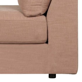 Moderne Modulsofa Element Couch Oktamian in Rosa Einsitzer – Ansicht 11