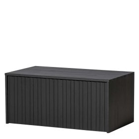 Lowboard Sestran in Schwarz echtholzfurniert – Ansicht 1