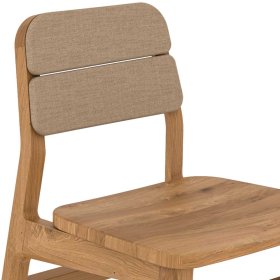 Esstisch Stühle Koropi aus Wildeiche Massivholz geölt (2er Set) – Ansicht 4
