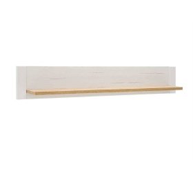 Wandboard Wonders in Weiß und Eiche Optik 150 cm breit – Ansicht 3