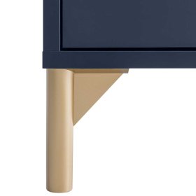 Schlafzimmerset Estren in modernem Design mit Metallgriffen (sechsteilig) – Ansicht 11