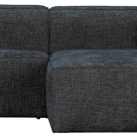 Ecksofa mit Stoffbezug Arona in Dunkelgrau mit vier Sitzplätzen – Ansicht 5