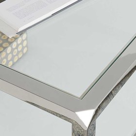 Konsolentisch Crapanos mit Glasplatte 140 cm breit 76 cm hoch – Ansicht 5