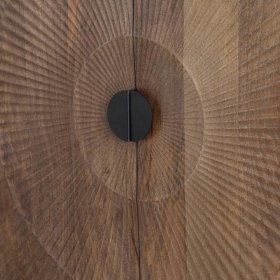 Kommode Ostora aus Mangobaum Massivholz mit Drehtüren – Ansicht 6