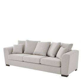 Couch in Beige Santjana mit Armlehnen in modernem Design – Ansicht 1