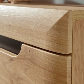 Wohnzimmermöbel Tomya im Skandi Design in Wildeichefarben (dreiteilig) – Ansicht 15