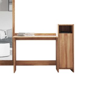 Schreibtisch mit Spiegel Bagavano aus Kernbuche Massivholz (zweiteilig) – Ansicht 4