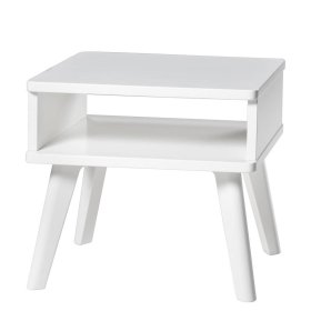 Weißes Doppelbett Sharay aus MDF in modernem Design – Ansicht 5