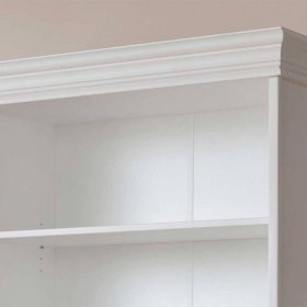 Bücherregal Aluko im Landhausstil in Weiß – Ansicht 5