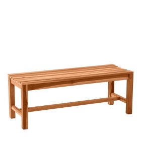 Gartensitzgruppe Spadarius aus Teak Massivholz mit zwei Bänken (fünfteilig) – Ansicht 11
