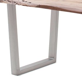 Holztisch Grands mit natürlicher Baumkante im Industry und Loft Stil – Ansicht 5