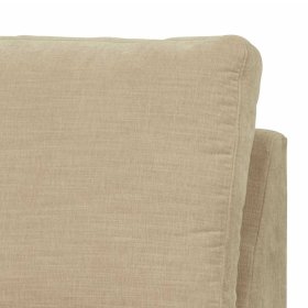 Einsitzer Couch Pilamonia in Beige Modulsofa Element – Ansicht 8