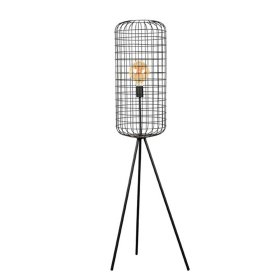 Stehlampe Kiana 146 cm hoch in Schwarz – Ansicht 3