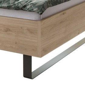 Design Schlafzimmer Set Bruvena in Eichefarben und Dunkelgrau modern (vierteilig) – Ansicht 3