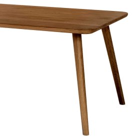 Esszimmer Tisch Vrenos aus Eiche Massivholz 75 cm hoch – Ansicht 4