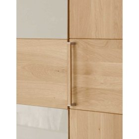 Drehtürschrank Veyfas in Beige und Eiche 6-türig – Ansicht 7