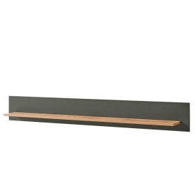 Wandboard Vashina in Graugrün und Wildeiche Optik 150 cm breit – Ansicht 1