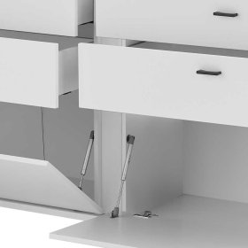 Sidebord Constantin mit LED Beleuchtung in modernem Design – Ansicht 6