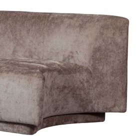 Sofa Vasteca mit zwei Sitzplätzen aus Chenillegewebe – Ansicht 4