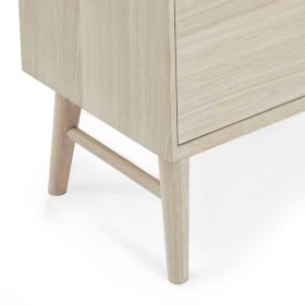 TV Board Vilrada im Skandi Design mit einem offenen Gerätefach – Ansicht 6