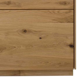 Highboard Vitrine Onitos aus Wildeiche Massivholz geölt – Ansicht 6
