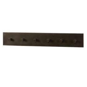 Wandgarderobenleiste San Bruma aus Metall im Industry und Loft Stil – Ansicht 1