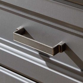 Fernseher Schrankwand Valgura im Landhausstil mit LED Beleuchtung (zweiteilig) – Ansicht 7