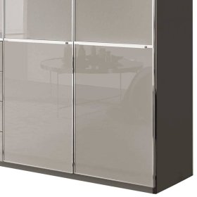 Drehtürenkleiderschrank modern Sanctos Made in Germany mit Soft Close – Ansicht 3