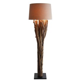 Treibholz Stehlampe Vantusca im Skandi Design 175 cm hoch – Ansicht 2