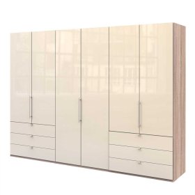 Schlafzimmer Möbel Codumenta in Cremeweiß und Eiche Sägerau (vierteilig) – Ansicht 8