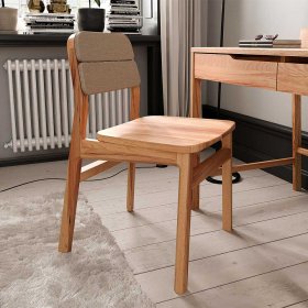 Esszimmerstuhl Korres aus Kernbuche Massivholz in modernem Design (2er Set) – Ansicht 2
