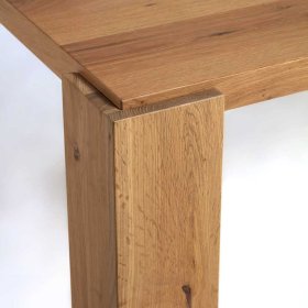 Moderner Esszimmer Tisch Elani in Eichefarben 160 cm breit – Ansicht 3