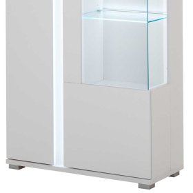 Wohnzimmervitrinenschrank Constantin mit LED Beleuchtung in modernem Design – Ansicht 5