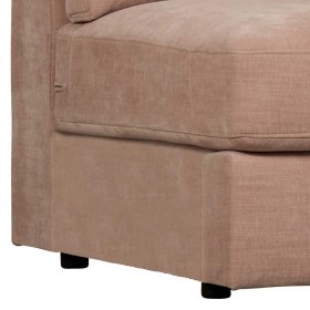 Moderne Modulsofa Element Couch Oktamian in Rosa Einsitzer – Ansicht 10