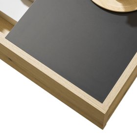 Couchtisch Badehma mit Staufach in quadratischer Form – Ansicht 11