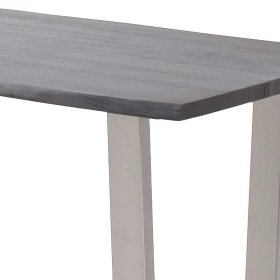 Küchen Tisch Botein mit natürlicher Baumkante im Industry und Loft Stil – Ansicht 4