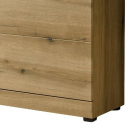 Stauraumvitrine Badehma in Eichefarben und Dunkelgrau – Ansicht 7