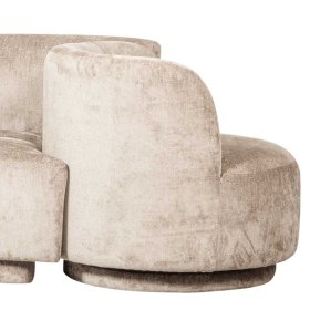 Modulsofa Yonella in Beige - 290 cm breit (dreiteilig) – Ansicht 8