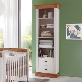 Babyzimmer Regal Constanta in Weiß aus Kiefer teilmassiv – Ansicht 2