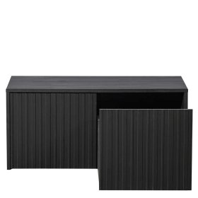 Lowboard Sestran in Schwarz echtholzfurniert – Ansicht 4