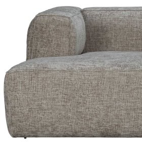 Stoffbezug Ecksofa Anzaroty in Beigegrau mit Armlehnen – Ansicht 9