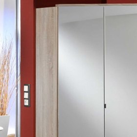 Eckkleiderschrank Tyago in Eiche Sägerau – Ansicht 2
