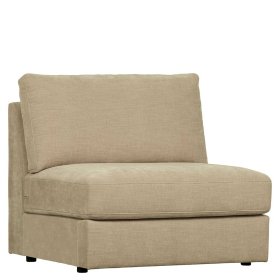 Einsitzer Couch Pilamonia in Beige Modulsofa Element – Ansicht 3
