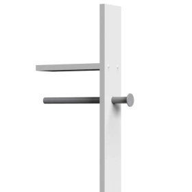 Garderobe für die Wand Thorau in Weiß Made in Germany – Ansicht 3