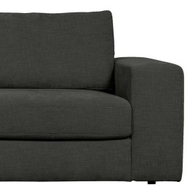 Anthrazit Modulsofa Trois 298 cm breit mit Armlehne rechts – Ansicht 4