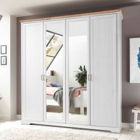 Schlafzimmerschrank Dymco mit Spiegeln im Landhausstil – Ansicht 2