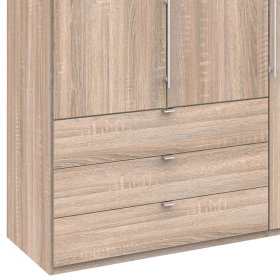Komfort Schlafzimmerschrank Gehvonda in Eiche Sägerau Made in Germany – Ansicht 4
