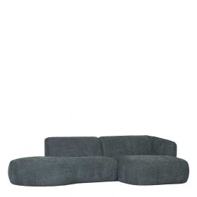 Petrol Couchecke Dossera aus Webstoff mit 42 cm Sitzhöhe – Ansicht 9